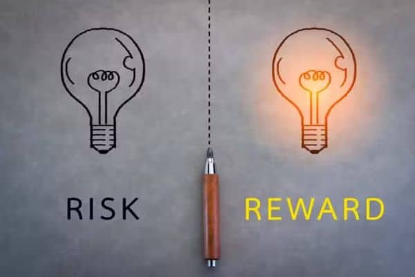 Risk vs Reward Stock photo