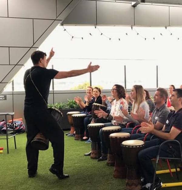 Corporate Drumming Team Building Pinnacle Team Events