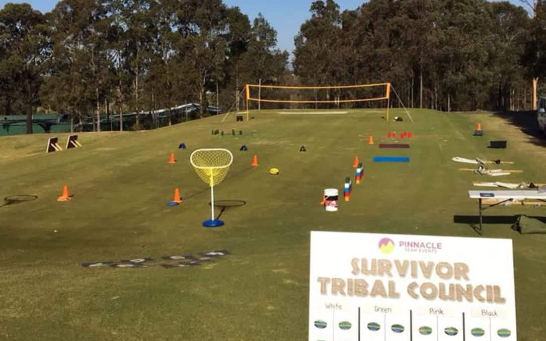 Survivor Team Building Pinnacle Team Events