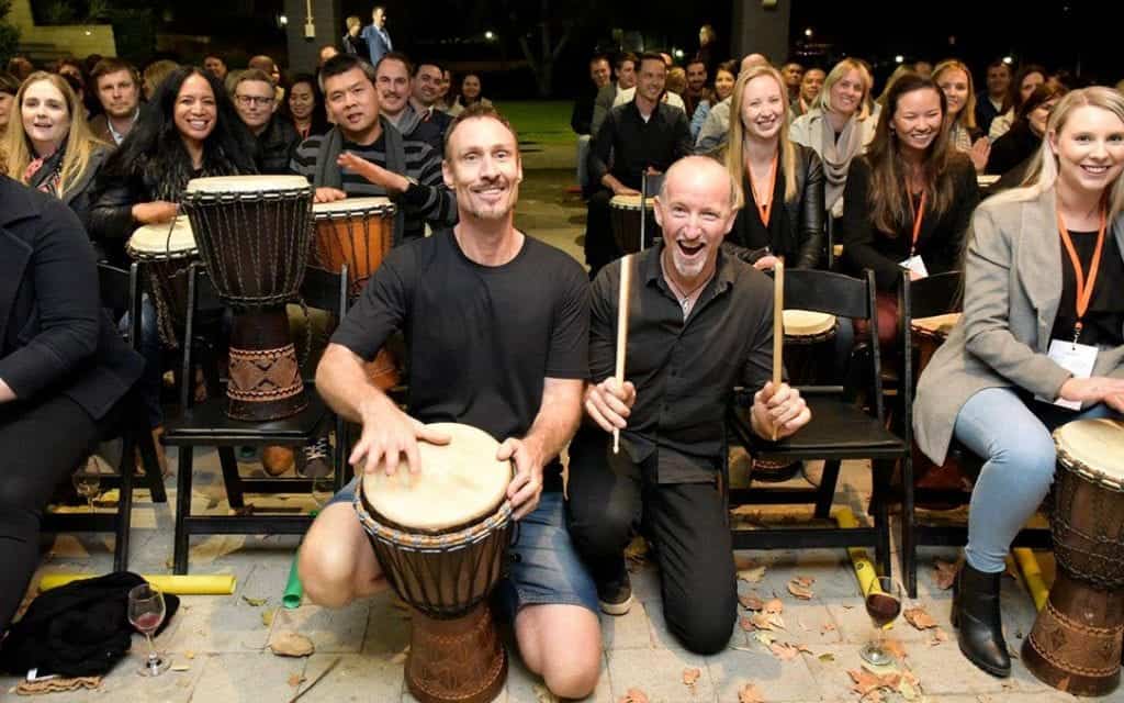 Corporate Drumming Team Building Pinnacle Team Events