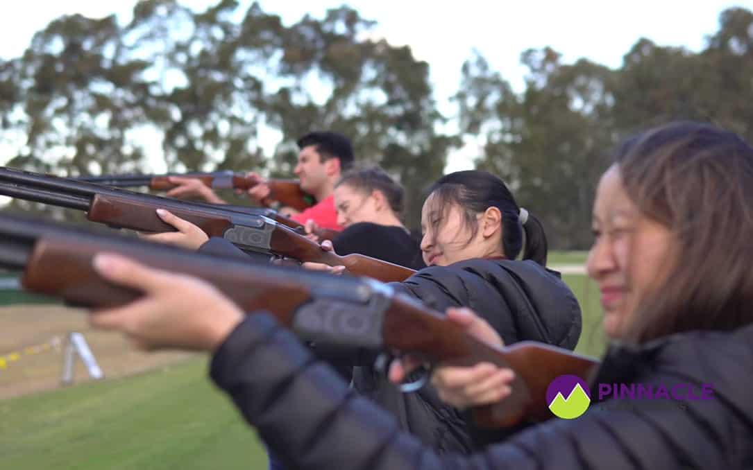 Laser Clay Shooting Team Building Pinnacle Team Events