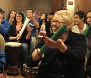 drumming corporate team building