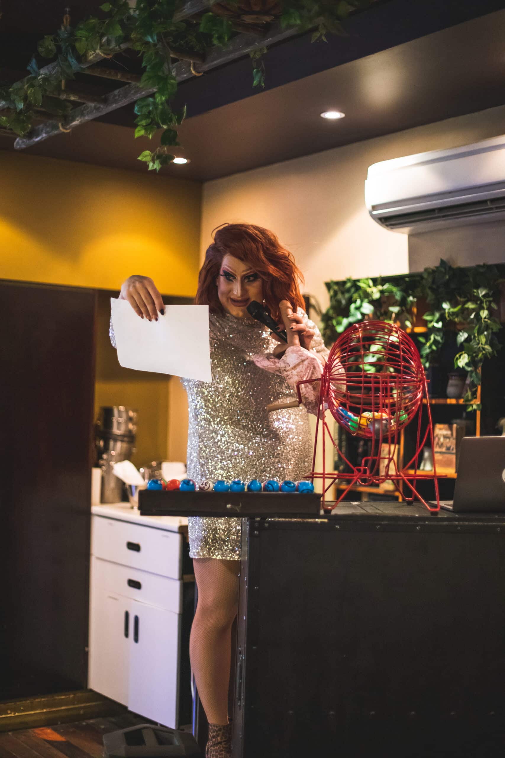 Virtual Drag Queen Bingo