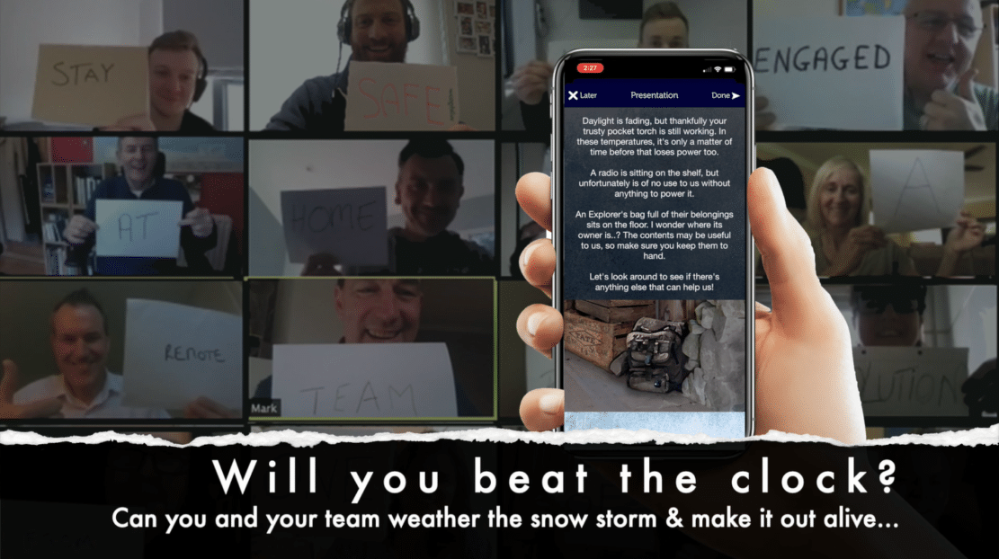 Virtual Escape Room Online Team Building Game