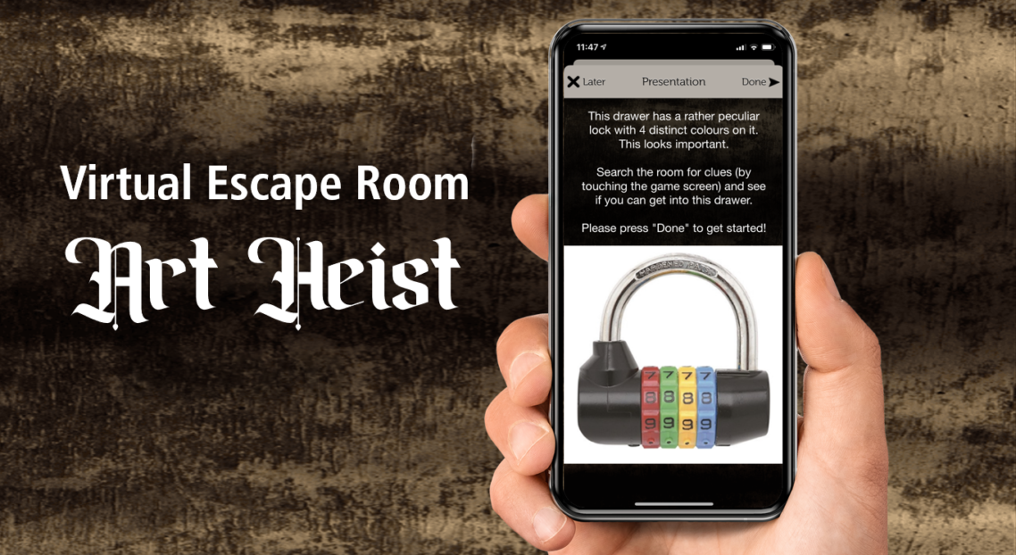 Virtual Escape Room Online Team Building Game