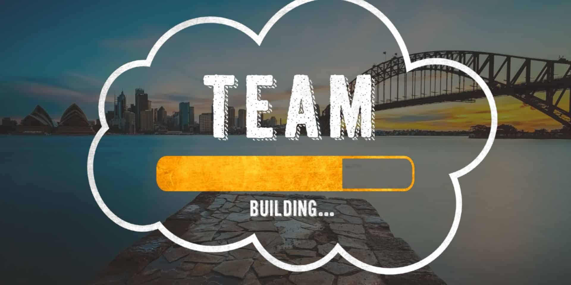 Team building loading image
