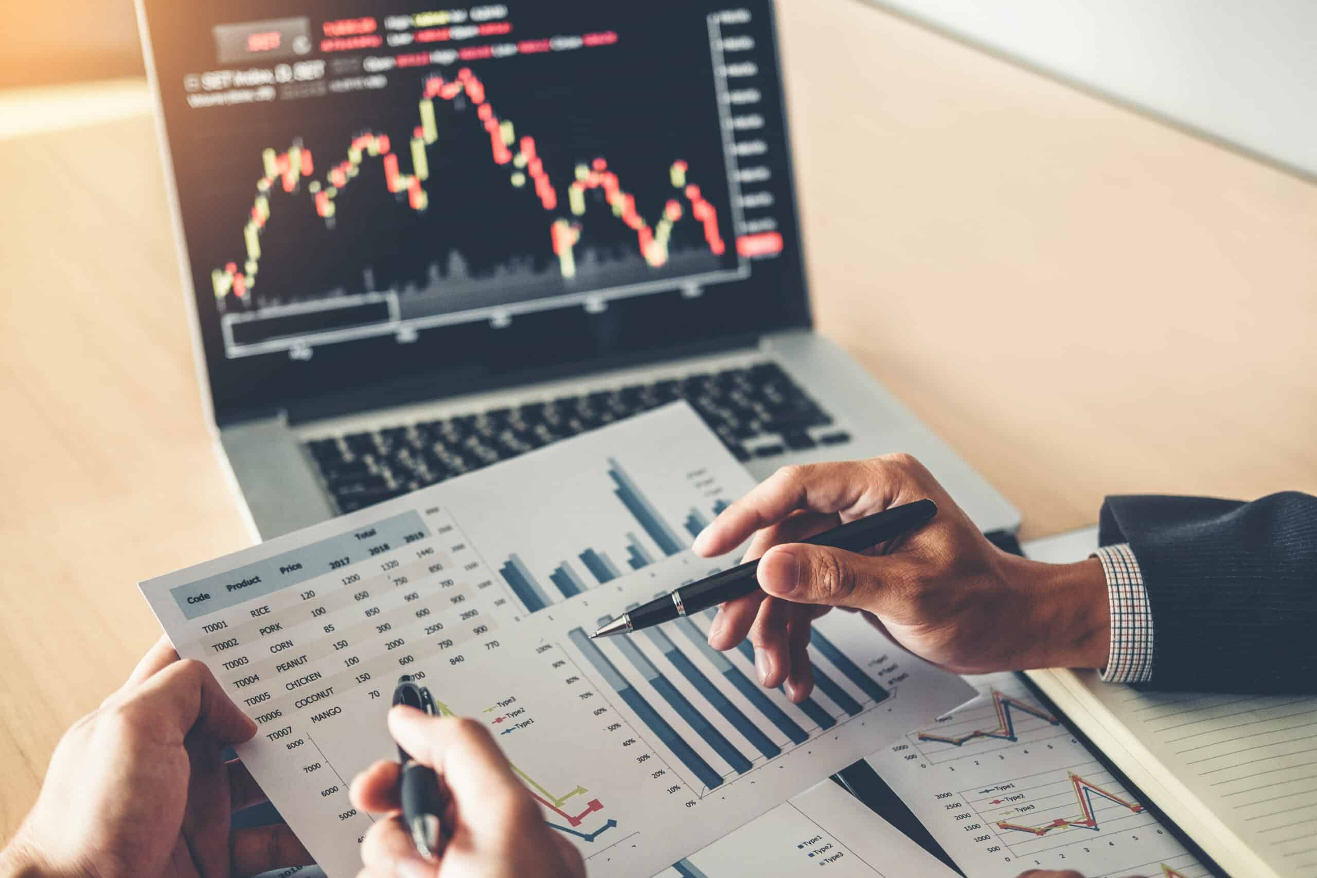 Trading Floor Stock Market Indoor Activity
