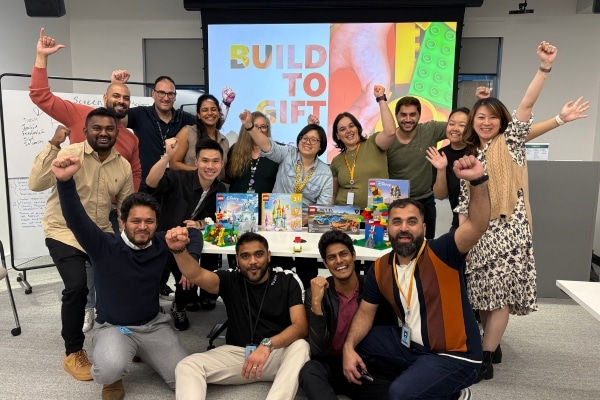 PTE LEGO Build To Gift Charity Event