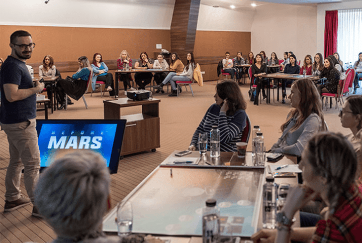 Before Mars team building